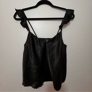 Black Lingerie Pyjama Set